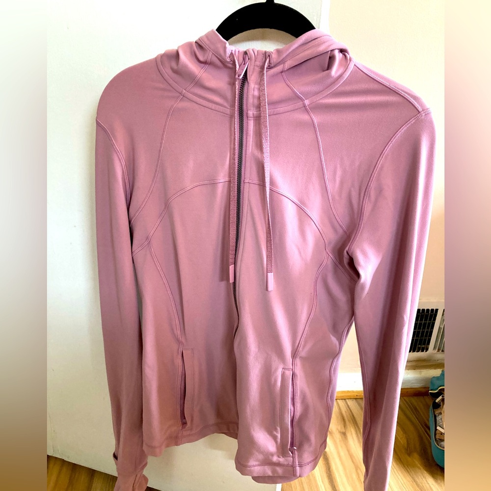 Lululemon Define Hooded Jacket Nulu in dusty rose